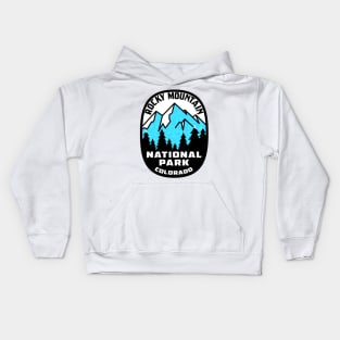 Rocky Mountain National Park Colorado Kids Hoodie